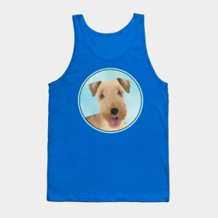 Lakeland Terrier Painting - Cute Original Dog Art Tank Top